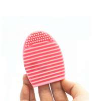 1PC Egg Makeup Cleaning Finger Silicone Glove Cosmetic Cleaning Tool Washing Brush